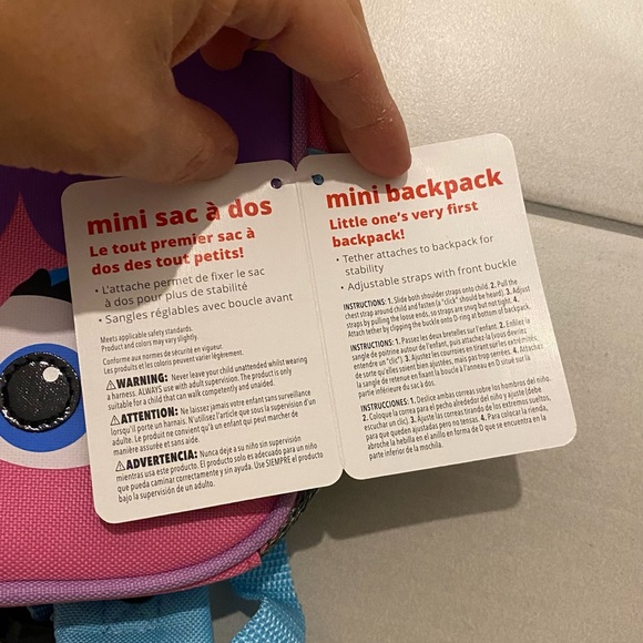 Skip Hop x Sesame Street Toddler Backpack- Abby Cadabby - Picture 3 of 5